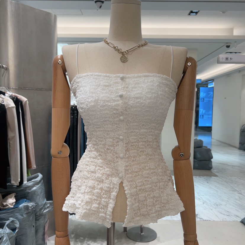MAGNOLIA36-P韓國代購㊣女裝新品推薦真品25春夏職業吊帶背心MAGNOLIA36-P吊帶/背心
