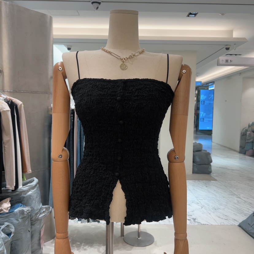 MAGNOLIA36-P韓國代購㊣女裝新品推薦真品25春夏職業吊帶背心MAGNOLIA36-P吊帶/背心圖色3