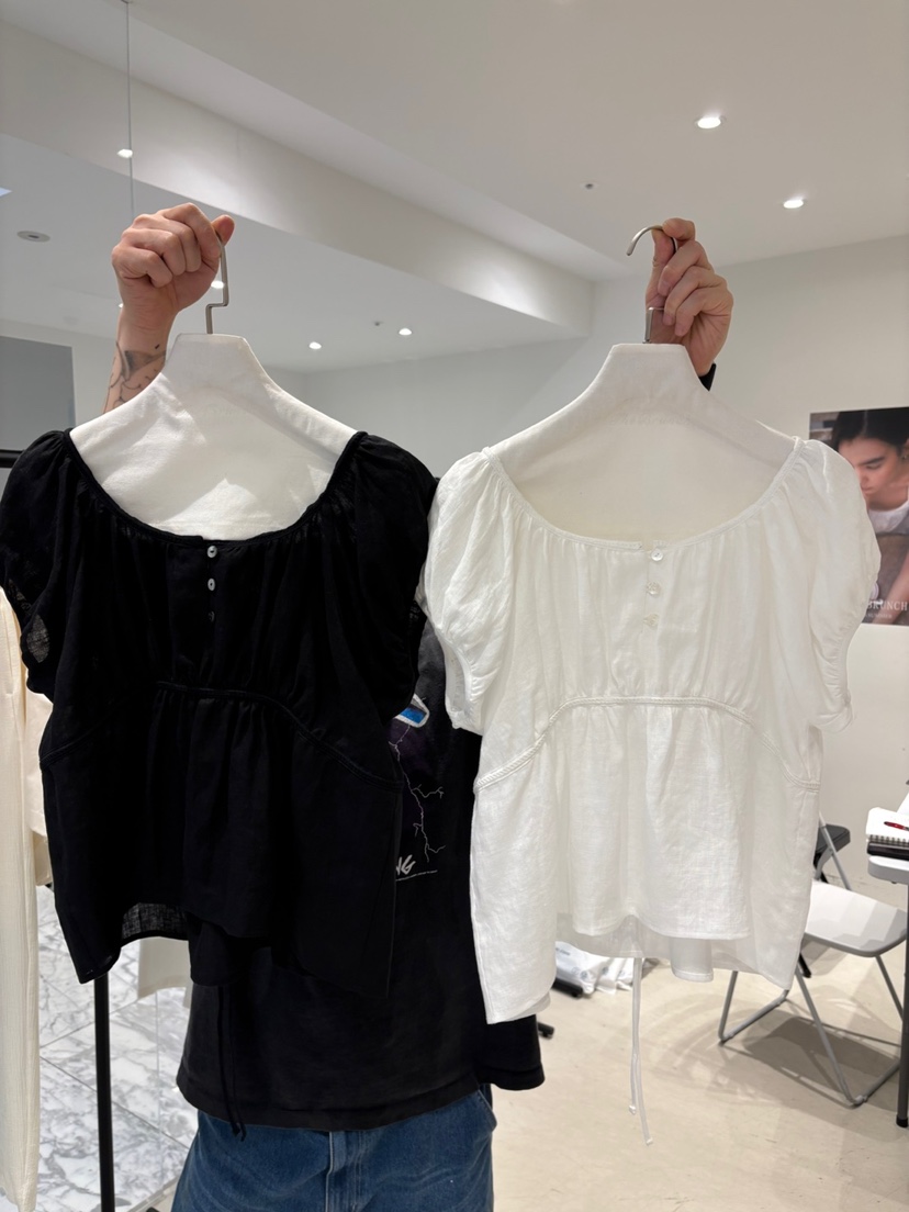 THE BRUNCH韓國代購㊣女士新品職業休閑真品時尚襯衫蕾絲衫THE BRUNCH襯衫/蕾絲衫