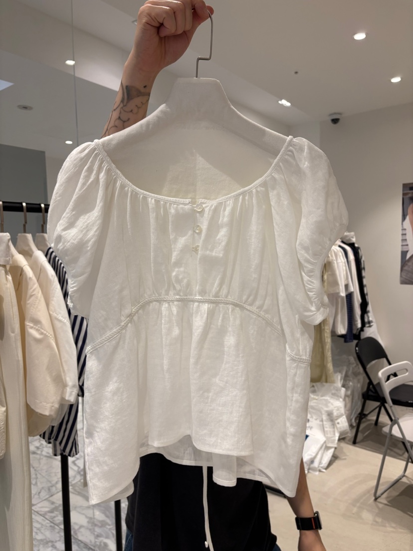 THE BRUNCH韓國代購㊣女士新品職業休閑真品時尚襯衫蕾絲衫THE BRUNCH襯衫/蕾絲衫