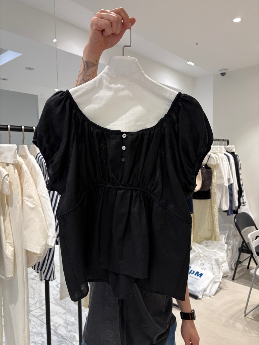 THE BRUNCH韓國代購㊣女士新品職業休閑真品時尚襯衫蕾絲衫THE BRUNCH襯衫/蕾絲衫圖色2