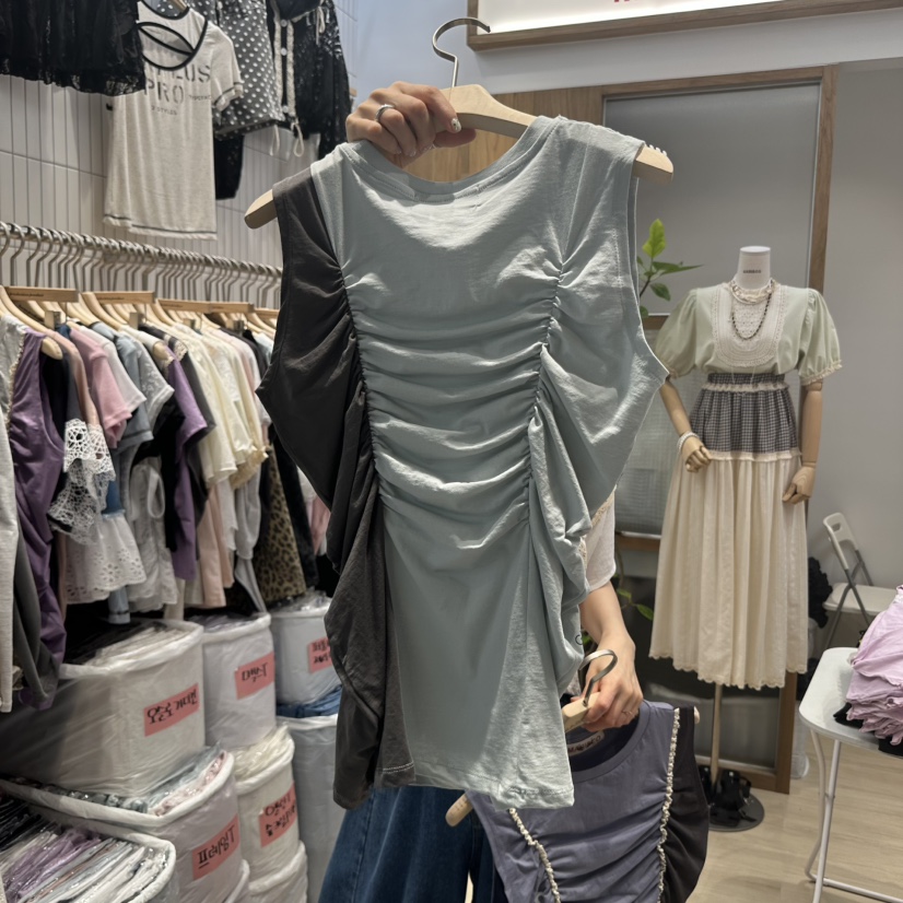 MARI CO東大門㊣直郵女裝新品時尚推薦休閑熱賣人氣吊帶背心MARI CO吊帶/背心
