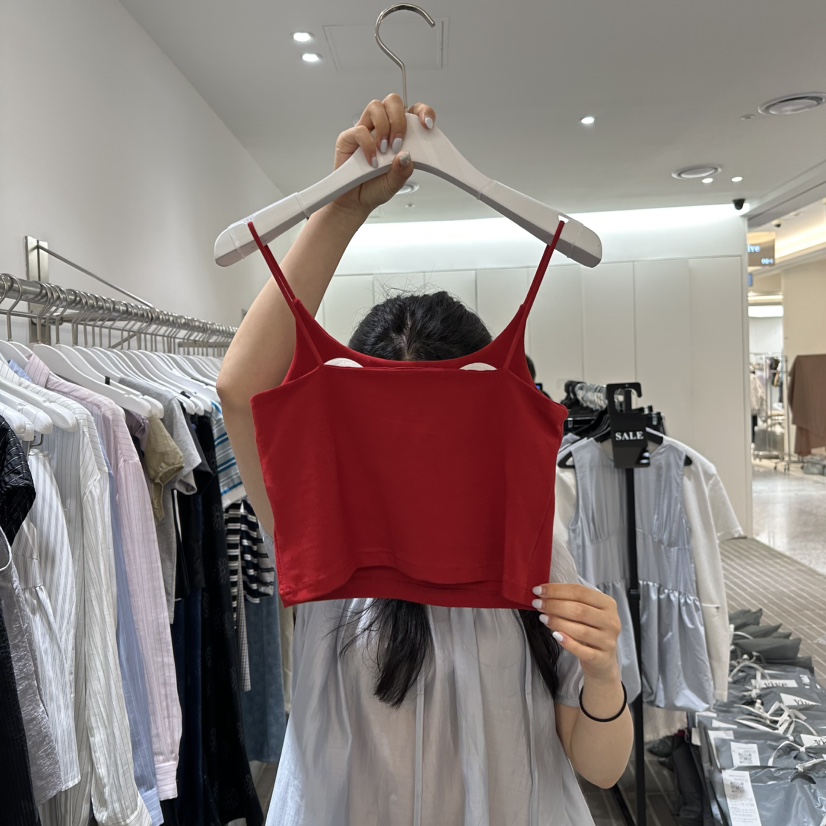 VIVE東大門㊣實拍女裝新品25春夏時尚真品人氣休閑吊帶背心VIVE吊帶/背心