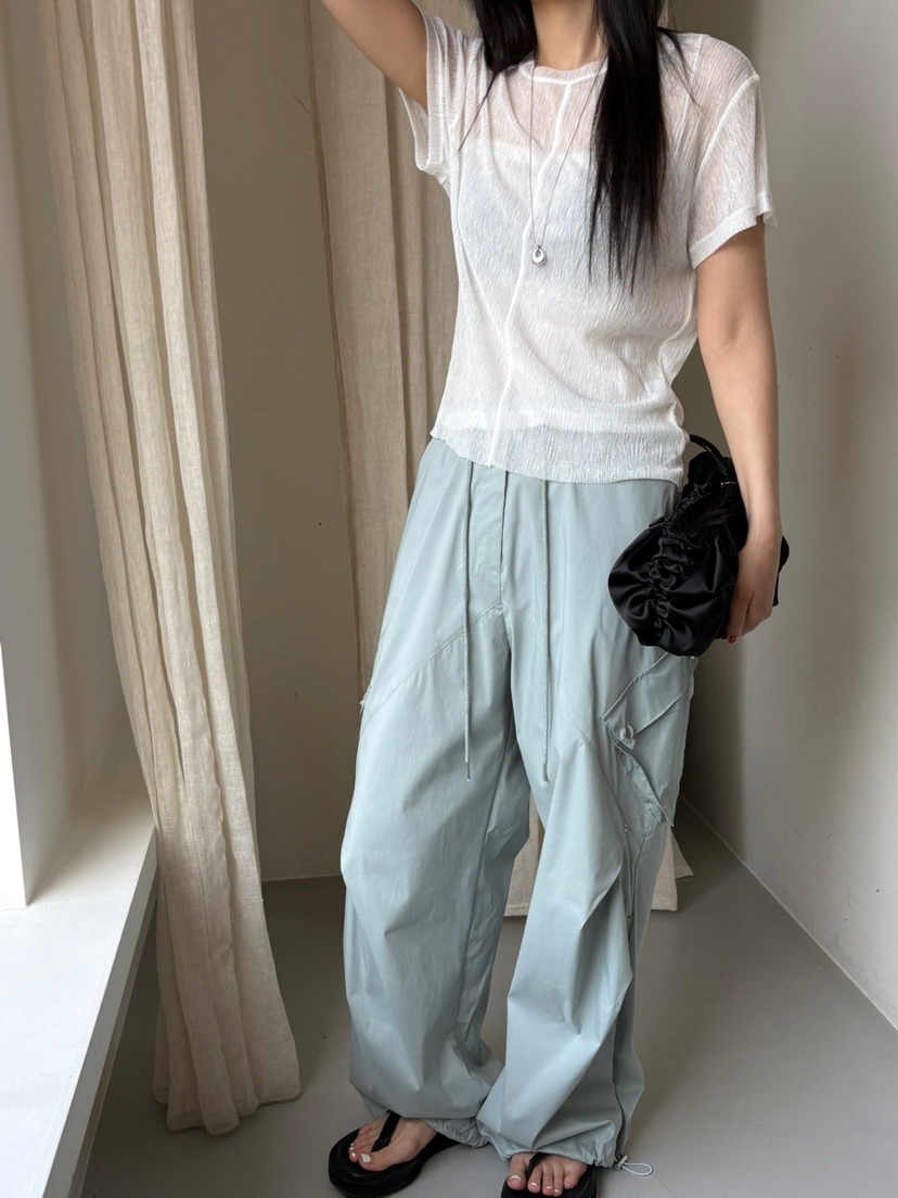 Verbena韓國代購㊣女士新品職業時尚休閑套裝兩件套套裝褶皺Verbena套裝