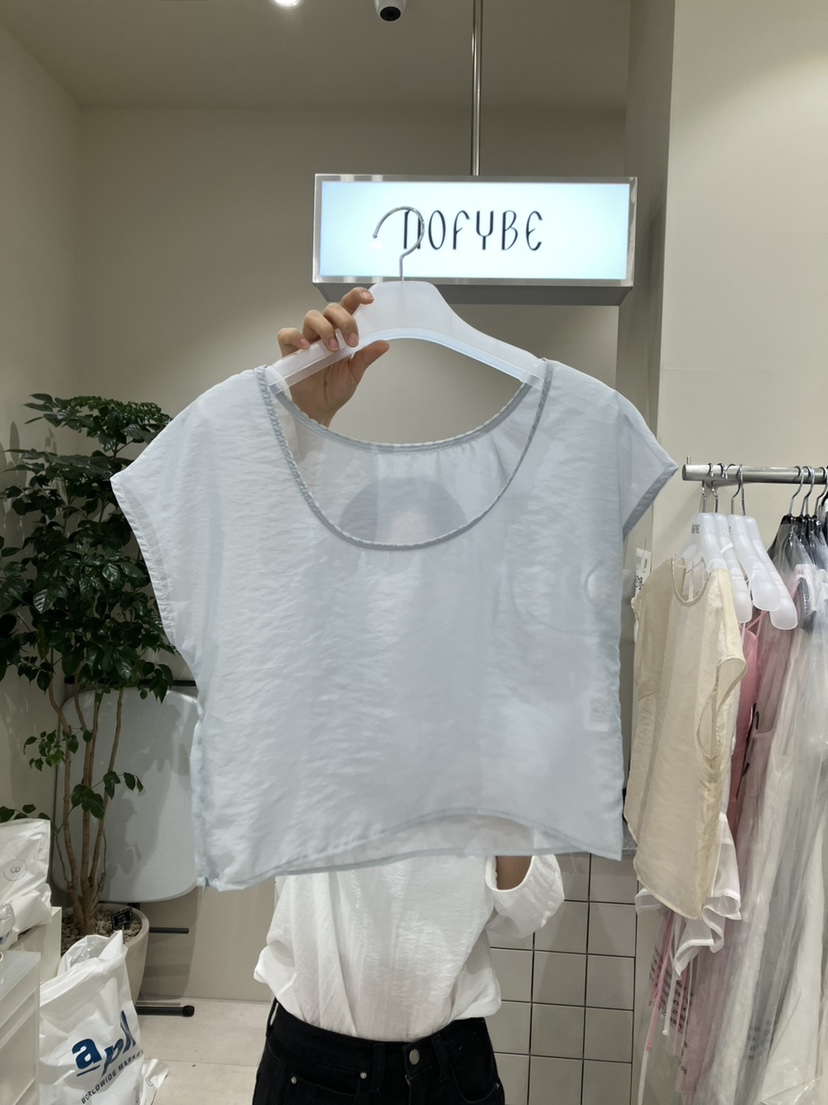 NOFYBE東大門㊣直郵女士新品時尚熱賣休閑襯衫蕾絲衫歐根紗NOFYBE襯衫/蕾絲衫