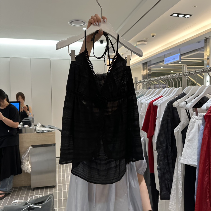 VIVE韓國直郵㊣女裝新品人氣時尚推薦25春夏熱賣休閑吊帶背心VIVE吊帶/背心圖色2