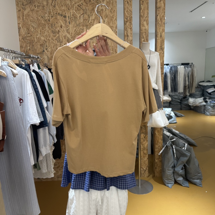DE VENTI東大門㊣實拍女士新品時尚推薦職業25春夏熱賣T恤DE VENTIT恤