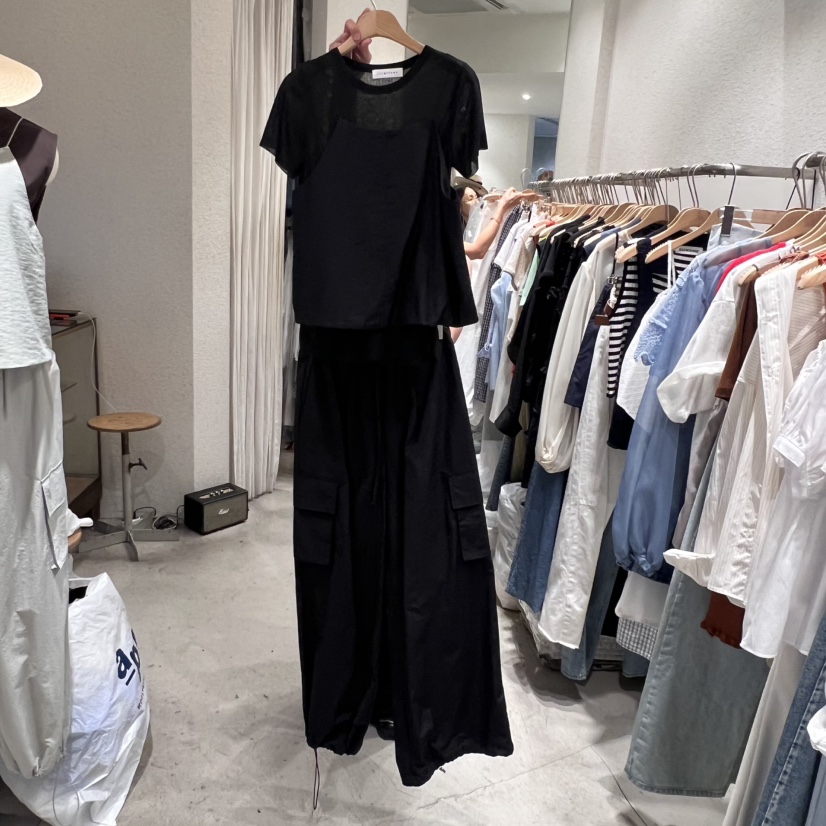 SSEMIENNE韓國代購㊣女裝新品25春夏推薦真品人氣套裝不含內搭SSEMIENNE套裝圖色3