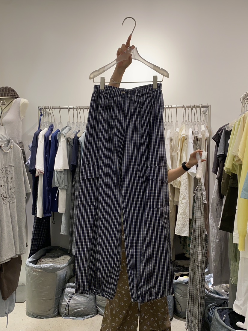 LOOKK東大門㊣直郵女士新品時尚25春夏真品職業休閑人氣休閑褲LOOKK休閑褲圖色2