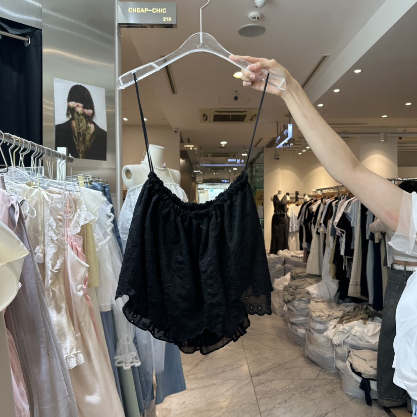 CHEAP-CHIC東大門㊣實拍女裝新品人氣25春夏休閑真品吊帶背心CHEAP-CHIC/CHARLES THE SECOND吊帶/背心圖色2