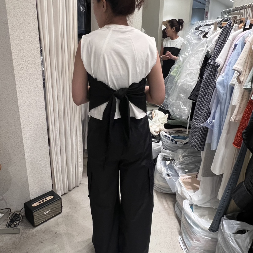 SSEMIENNE韓國直郵㊣女士新品25春夏職業人氣吊帶背心不含內搭SSEMIENNE吊帶/背心