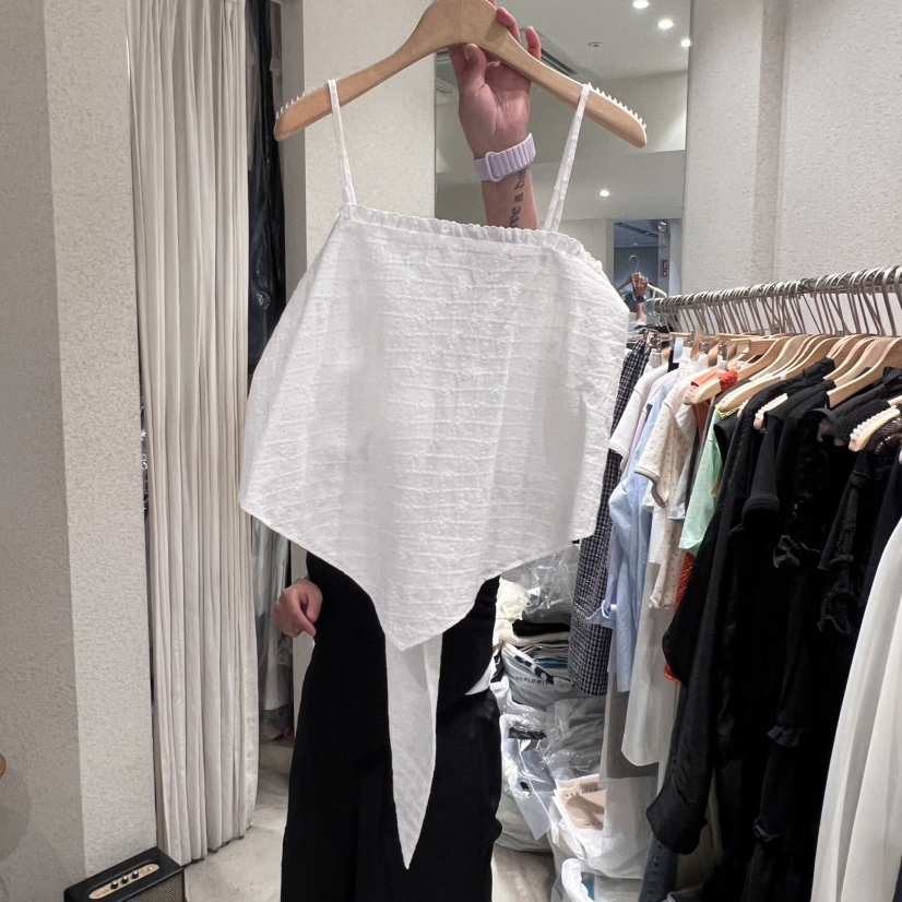 SSEMIENNE韓國直郵㊣女士新品25春夏職業人氣吊帶背心不含內搭SSEMIENNE吊帶/背心