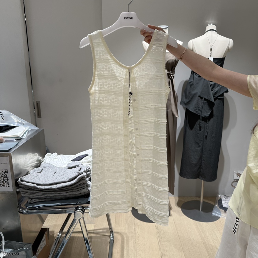FAVOR-P東大門㊣直郵女士新款職業真品25春夏熱賣人氣連衣裙FAVOR連衣裙
