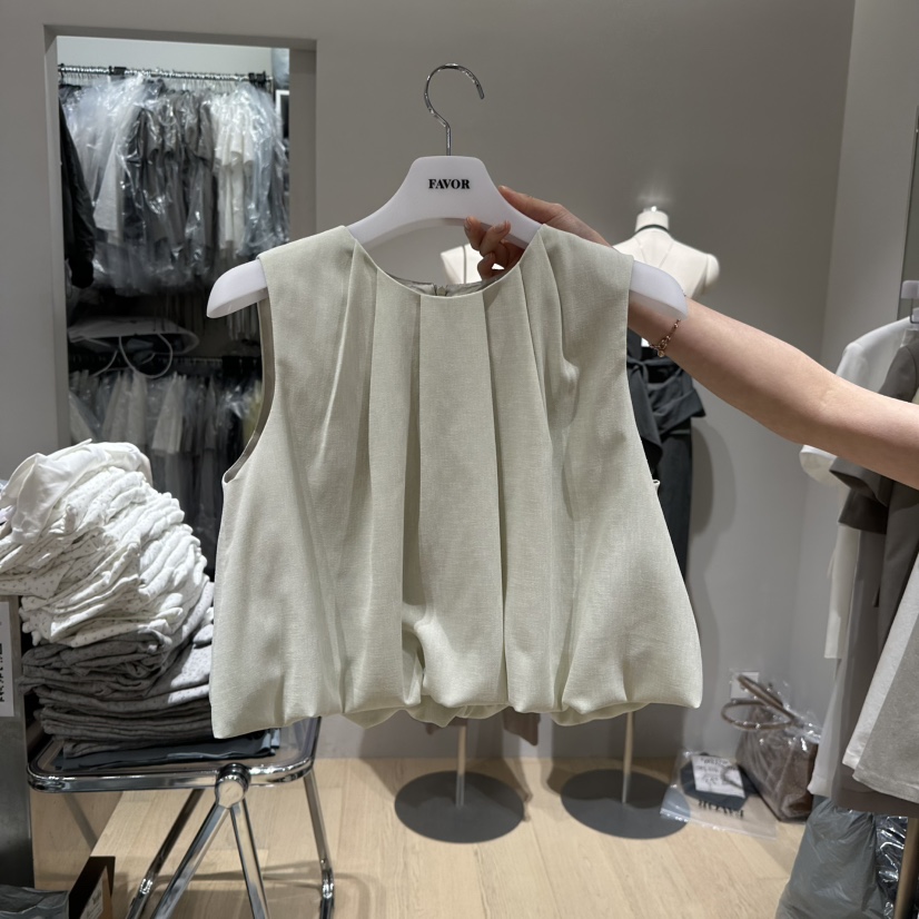 FAVOR-P東大門㊣實拍女士新品人氣休閑職業時尚熱賣吊帶背心FAVOR吊帶/背心圖色2