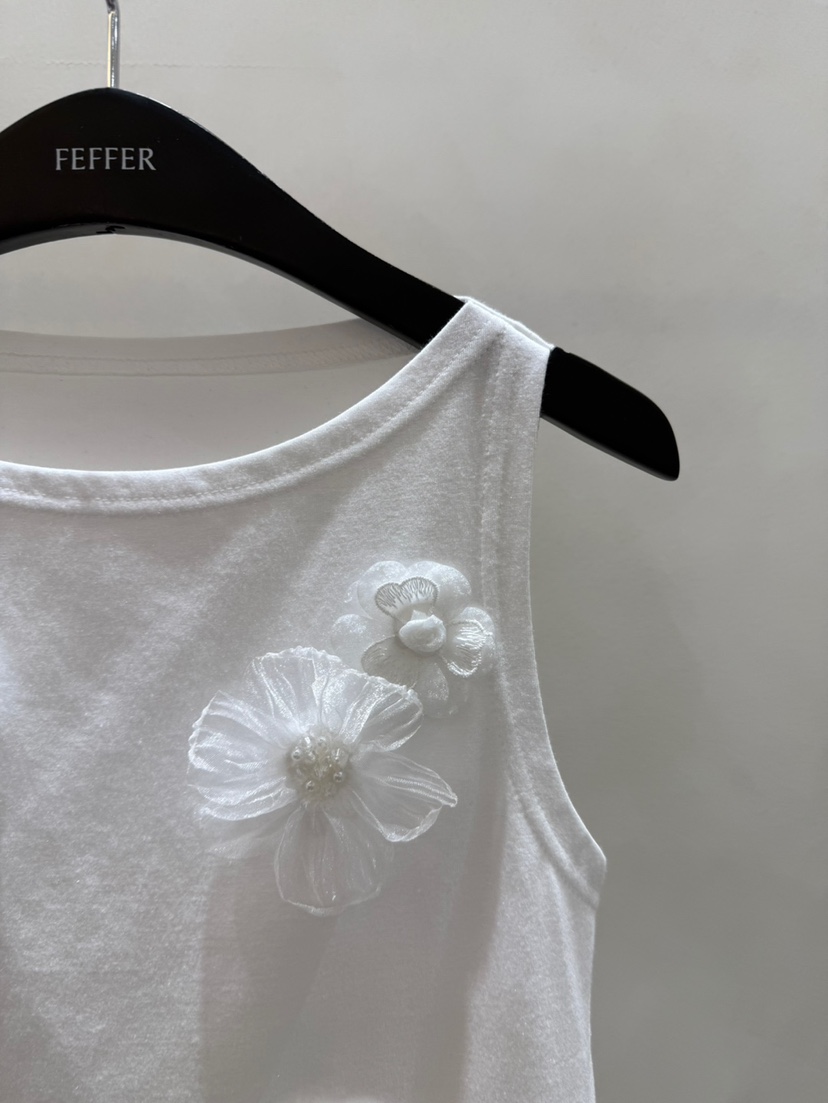 FEFFER韓國代購㊣女裝新款休閑熱賣25春夏人氣時尚吊帶背心FEFFER吊帶/背心