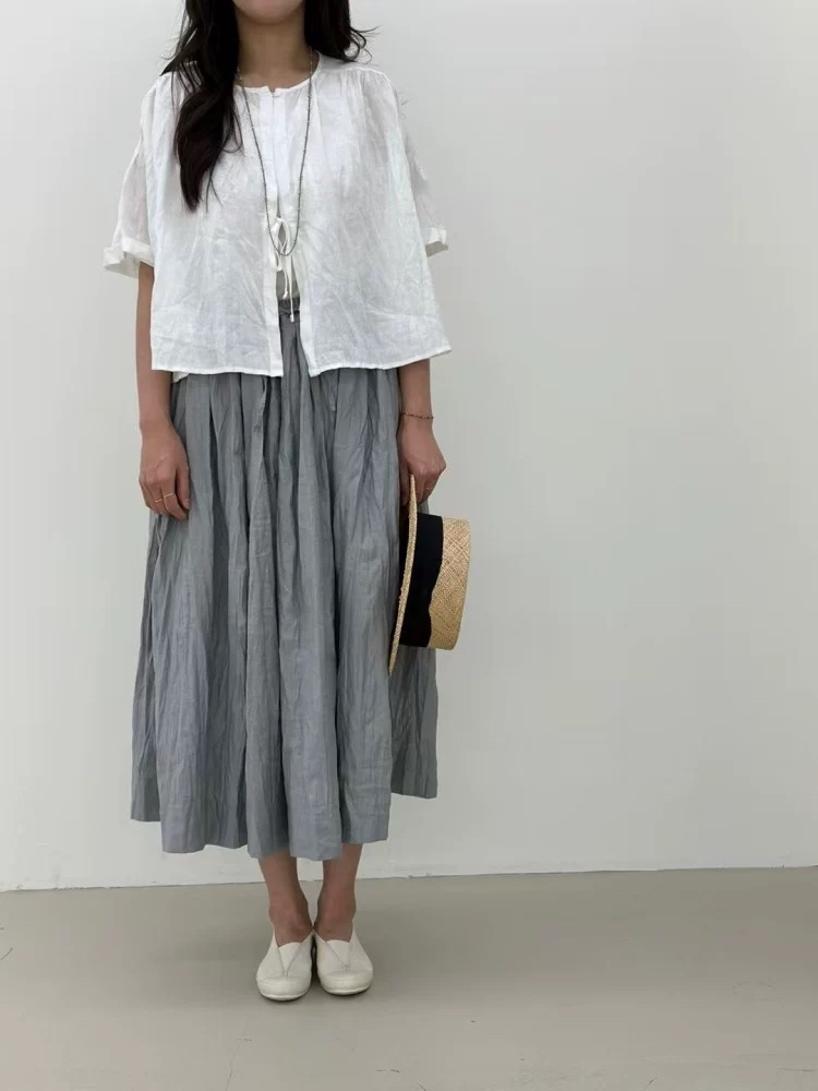 LE JARDINET東大門㊣直郵女裝新款時尚熱賣25春夏半身裙中短裙LE JARDINET半身裙/中短裙