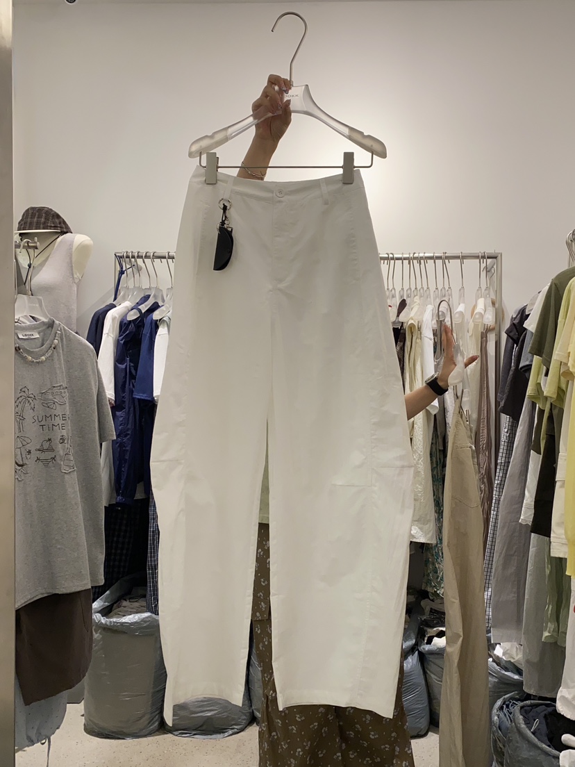 LOOKK東大門㊣代購女士新品人氣職業25春夏熱賣休閑推薦休閑褲LOOKK休閑褲圖色2