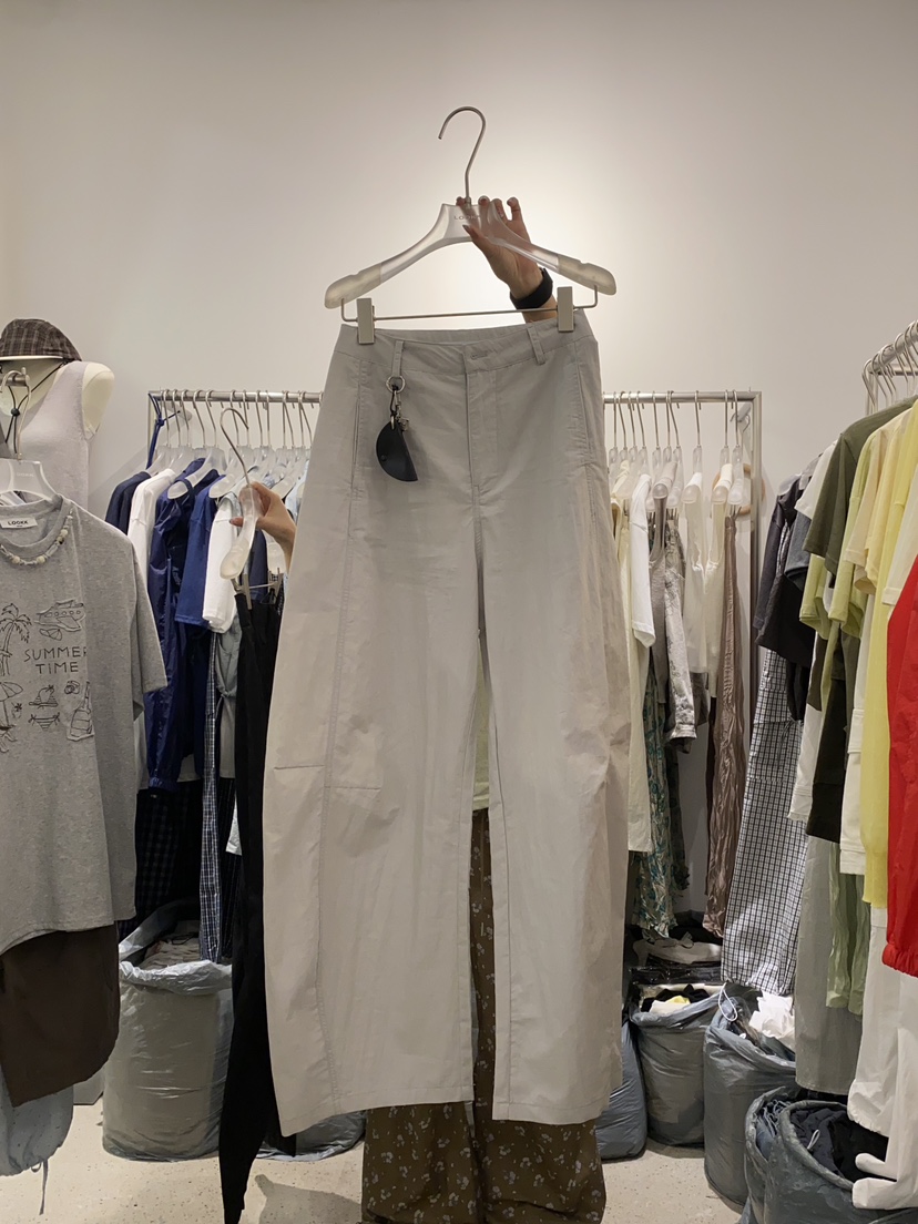LOOKK東大門㊣代購女士新品人氣職業25春夏熱賣休閑推薦休閑褲LOOKK休閑褲圖色3