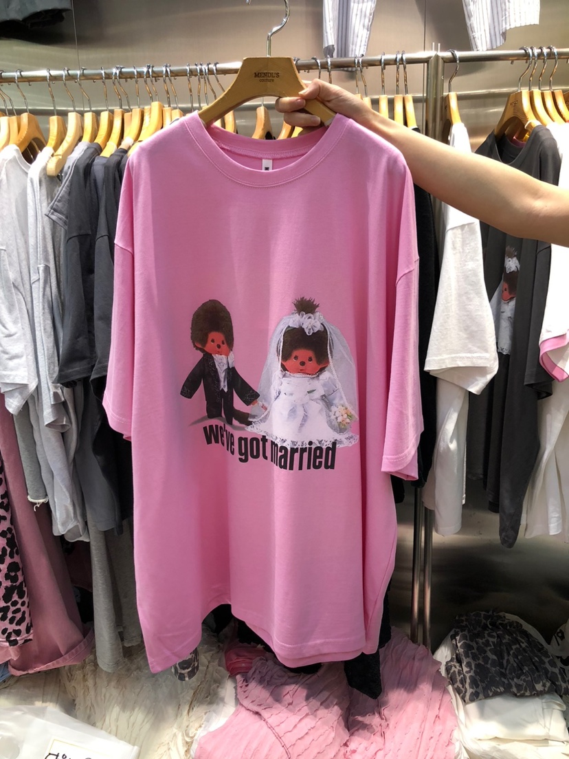 MENDL S東大門㊣直郵女士新款人氣熱賣時尚職業休閑真品T恤MENDL ST恤圖色2