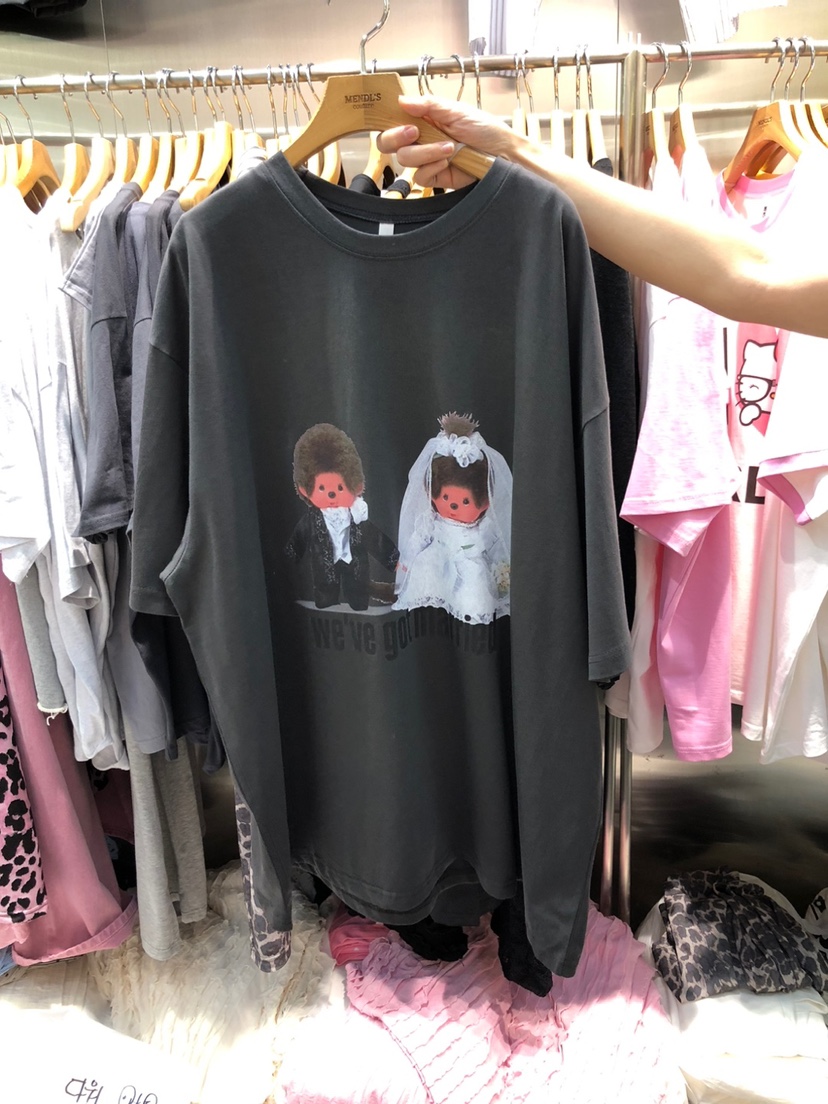 MENDL S東大門㊣直郵女士新款人氣熱賣時尚職業休閑真品T恤MENDL ST恤圖色3