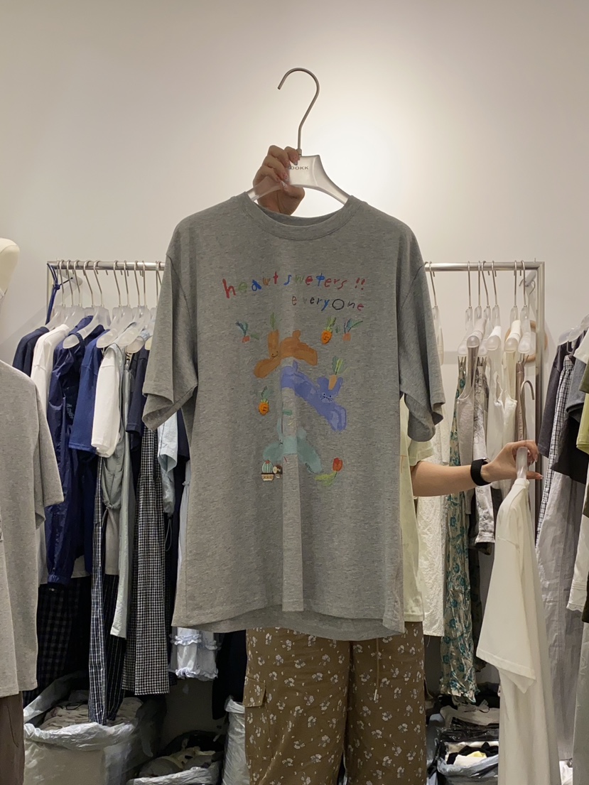 LOOKK東大門㊣實拍女士新品職業人氣休閑真品熱賣時尚T恤腰帶LOOKKT恤圖色2