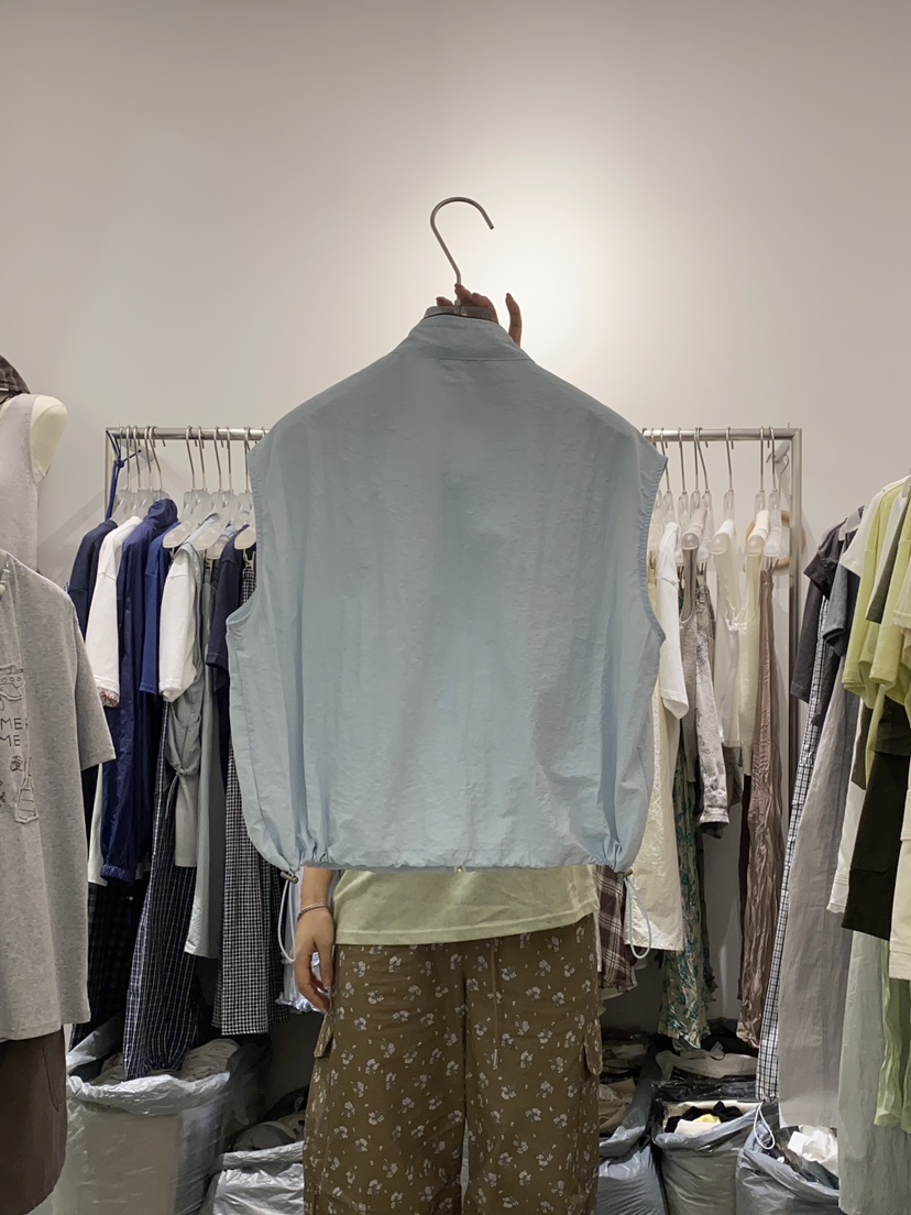 LOOKK韓國代購㊣女裝新款25春夏休閑人氣真品時尚熱賣職業馬甲LOOKK馬甲