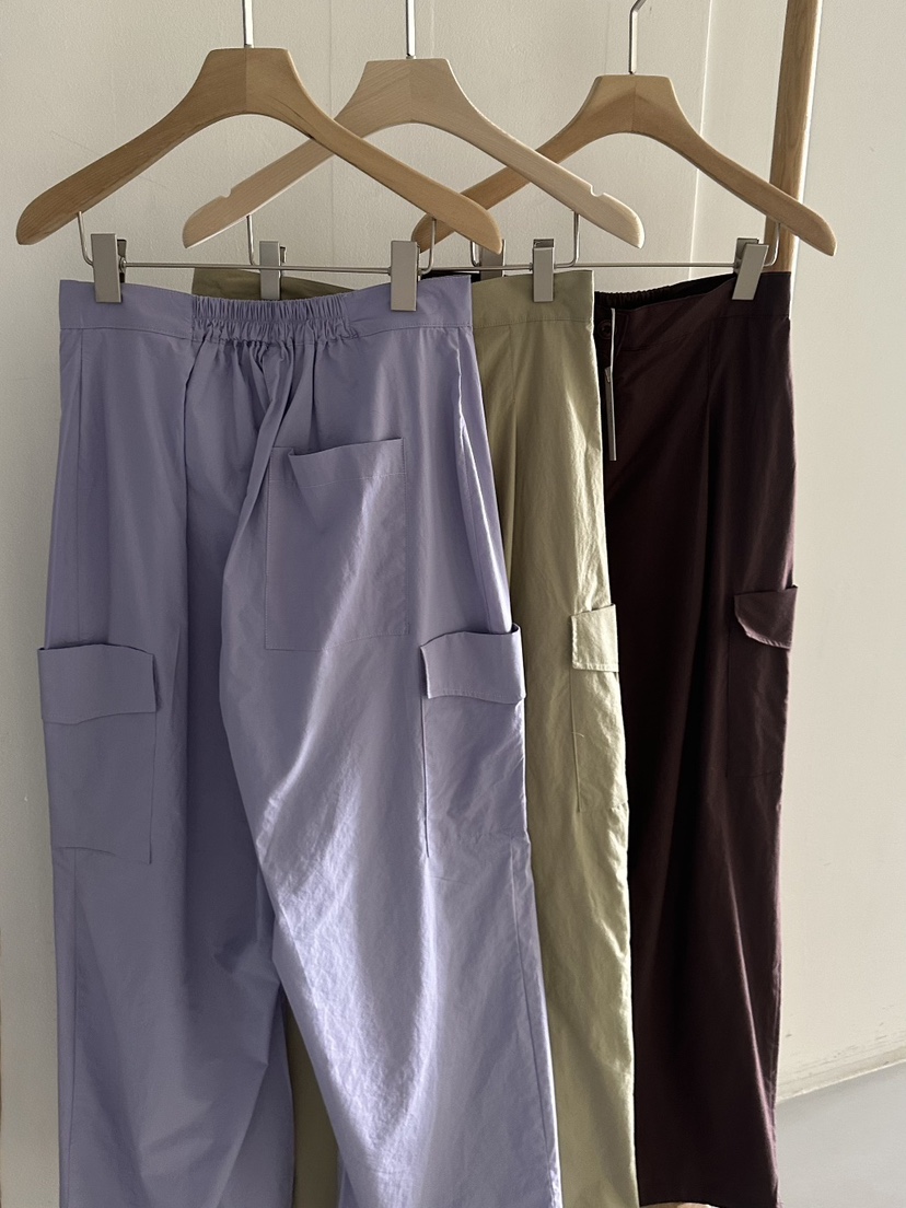 B_GARDER韓國代購㊣女士新品休閑熱賣時尚真品25春夏休閑褲B.GARDER休閑褲