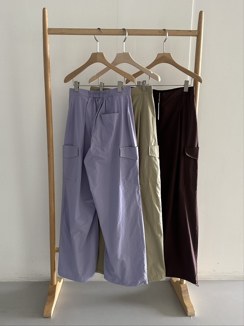 B_GARDER韓國代購㊣女士新品休閑熱賣時尚真品25春夏休閑褲B.GARDER休閑褲