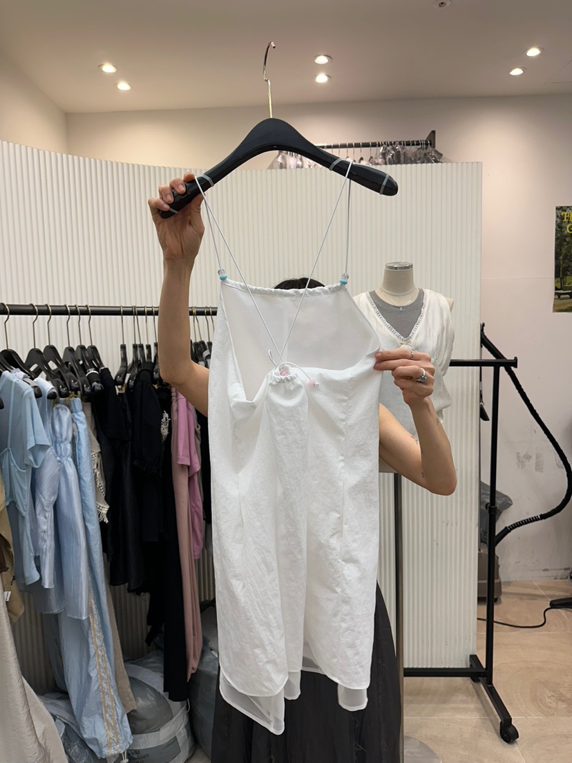 BETWEEN US韓國直郵㊣女士新品休閑推薦熱賣真品25春夏連衣裙JICJO:SEOUL連衣裙