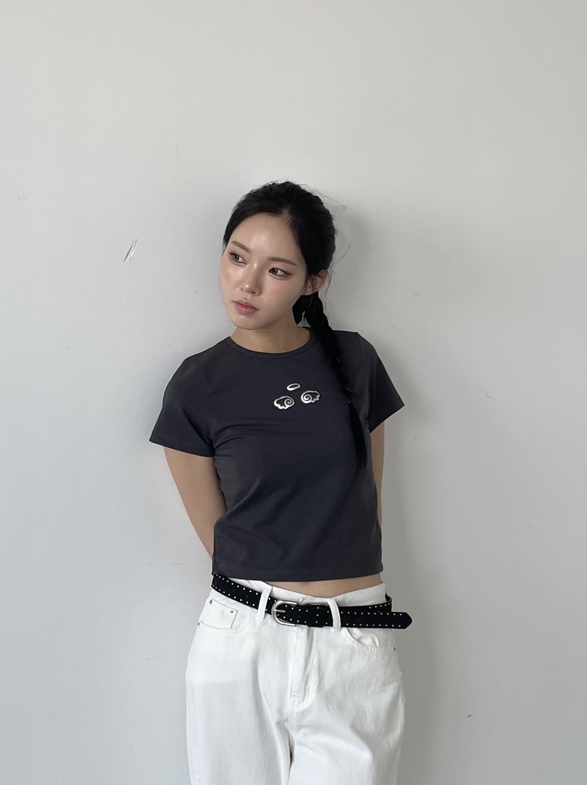 BETWEEN US東大門㊣直郵女士新款真品推薦職業休閑時尚T恤JICJO:SEOULT恤