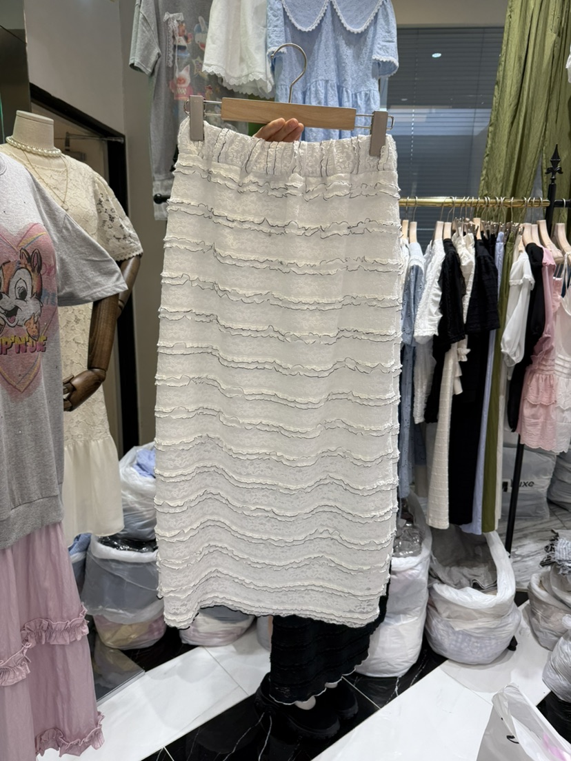 BE&BE韓國代購㊣女裝新品時尚休閑25春夏人氣推薦長裙BE&be長裙