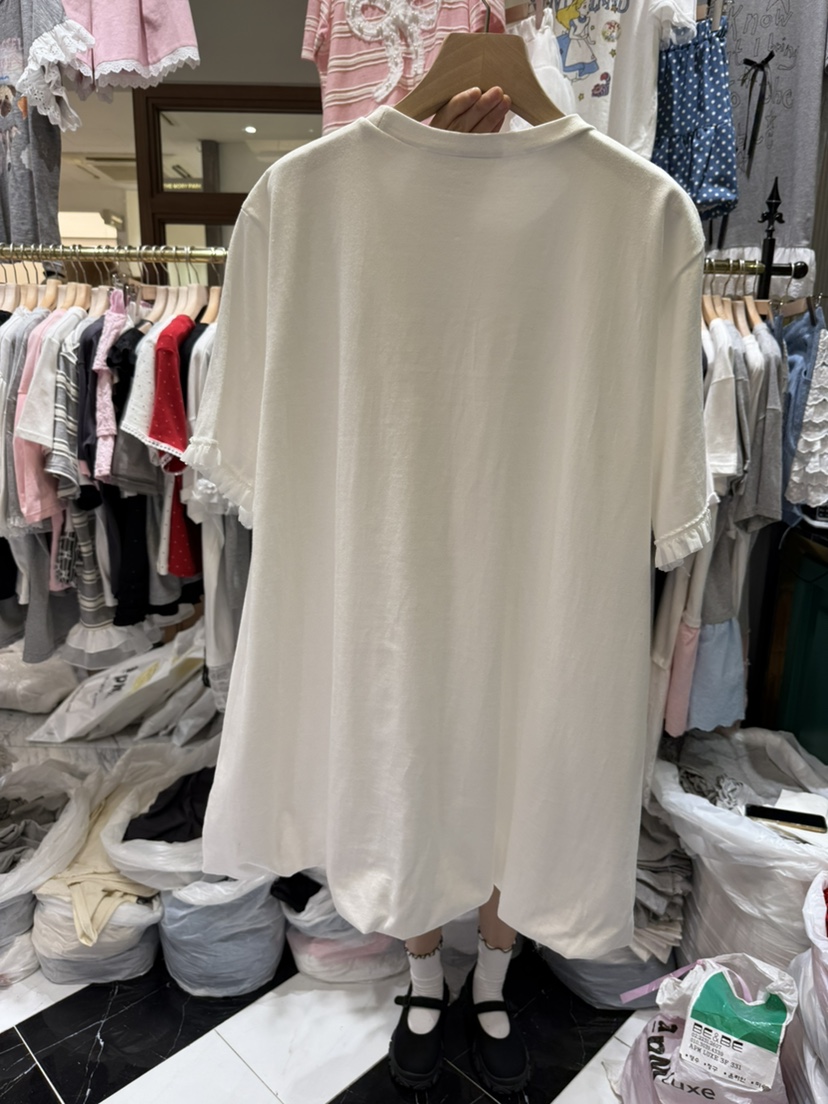 BE&BE東大門㊣直郵女裝新款真品時尚25春夏休閑連衣裙BE&be連衣裙