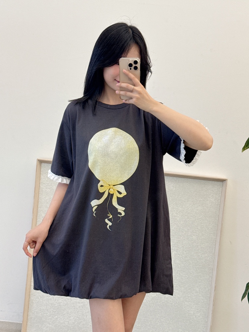 BE&BE東大門㊣直郵女裝新款真品時尚25春夏休閑連衣裙BE&be連衣裙