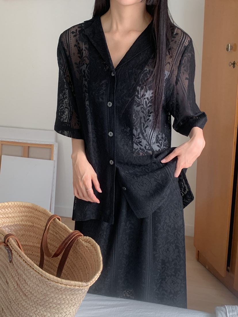 GOYOU東大門㊣直郵女士新款推薦人氣休閑職業真品襯衫蕾絲衫de goyou襯衫/蕾絲衫