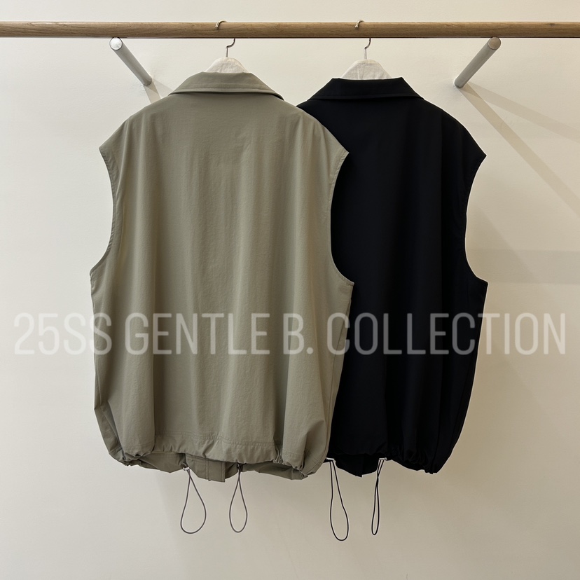 GENTLE B東大門㊣直郵女裝新款熱賣25春夏時尚真品休閑馬甲GENTLE B馬甲