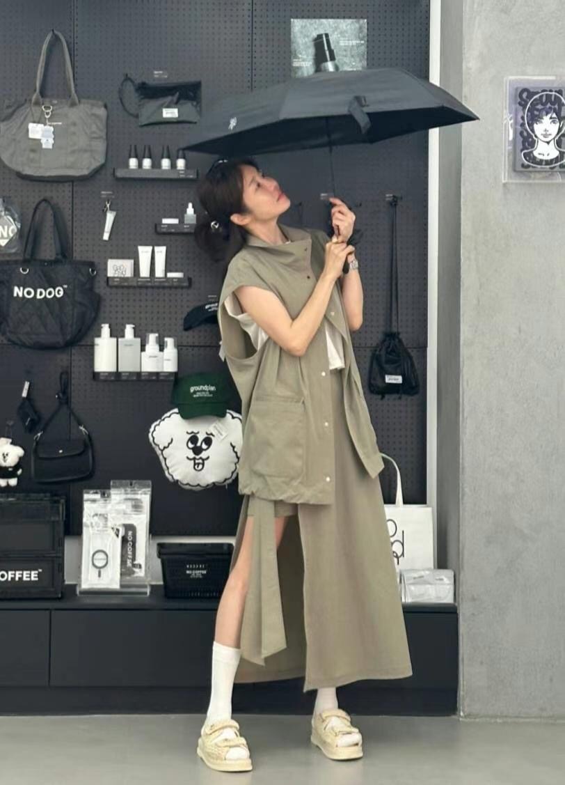 GENTLE B東大門㊣直郵女裝新款熱賣25春夏時尚真品休閑馬甲GENTLE B馬甲