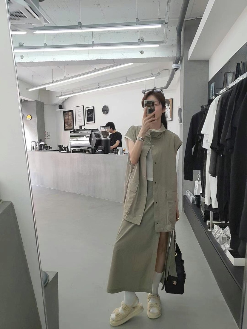 GENTLE B東大門㊣直郵女裝新款熱賣25春夏時尚真品休閑馬甲GENTLE B馬甲