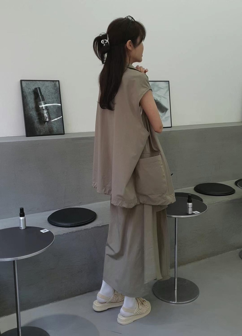 GENTLE B東大門㊣直郵女裝新款熱賣25春夏時尚真品休閑馬甲GENTLE B馬甲
