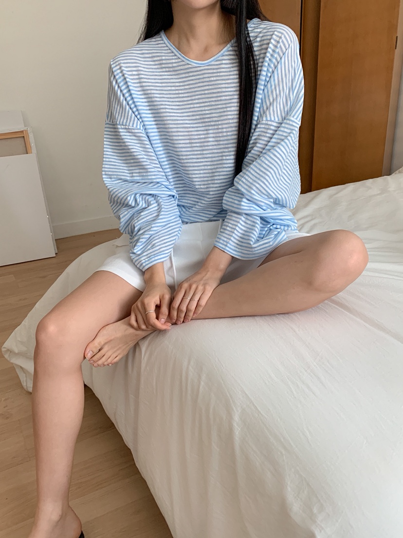 GOYOU東大門㊣實拍女裝新款25春夏休閑職業熱賣推薦長袖T恤de goyou長袖T恤
