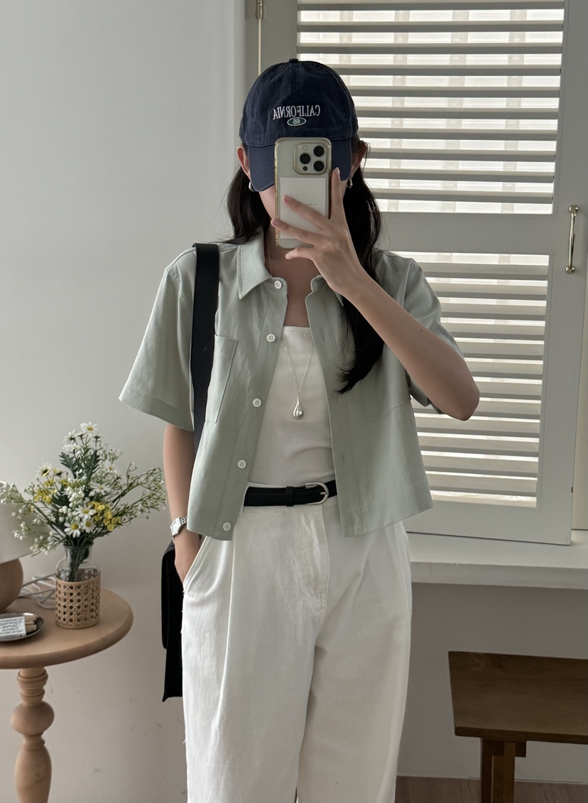 TIZZI東大門㊣實拍女士新款職業人氣時尚熱賣25春夏襯衫蕾絲衫TIZZI襯衫/蕾絲衫