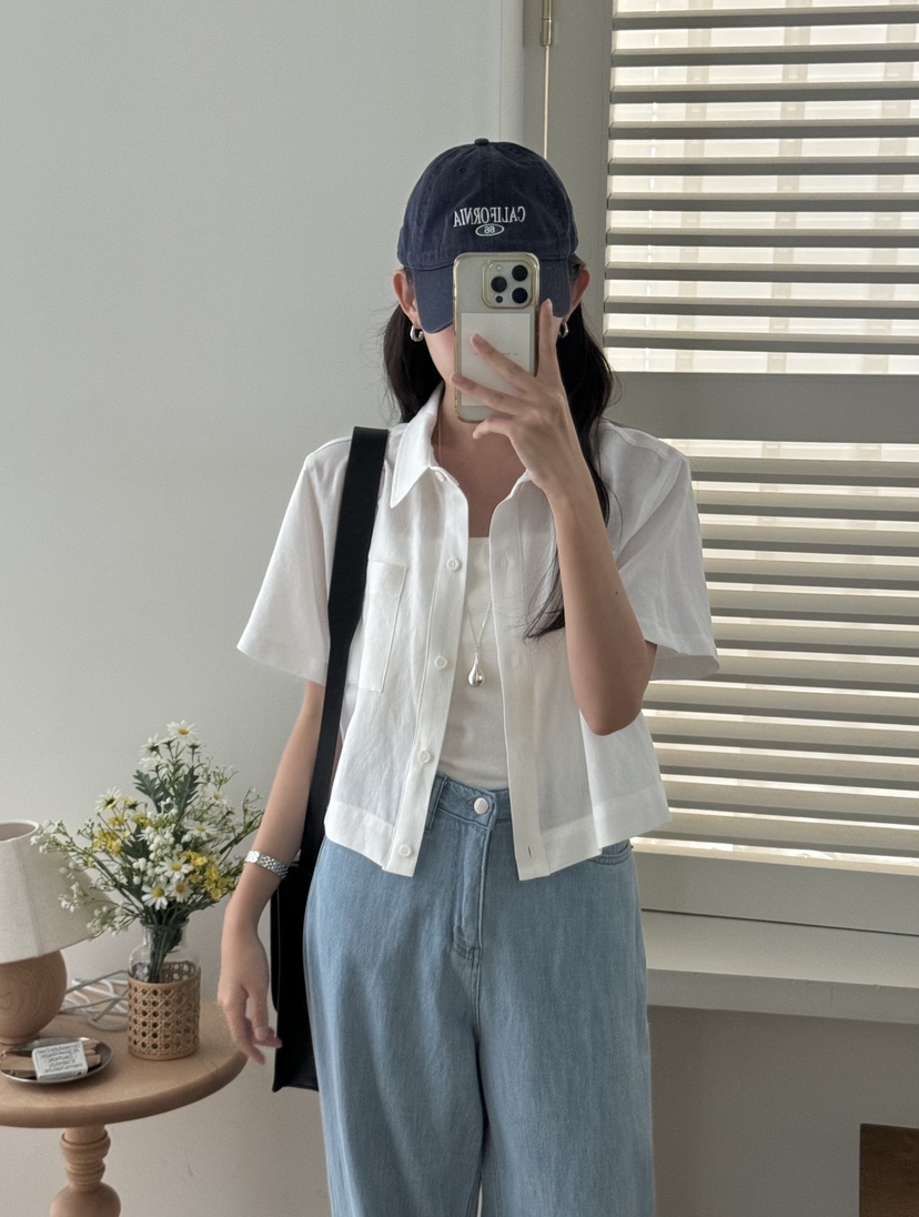 TIZZI東大門㊣實拍女士新款職業人氣時尚熱賣25春夏襯衫蕾絲衫TIZZI襯衫/蕾絲衫