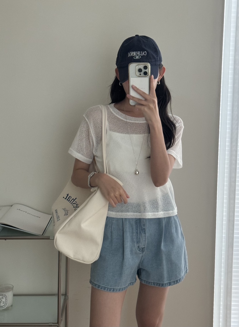 TIZZI韓國代購㊣女士新品25春夏推薦休閑職業真品熱賣T恤短款TIZZIT恤