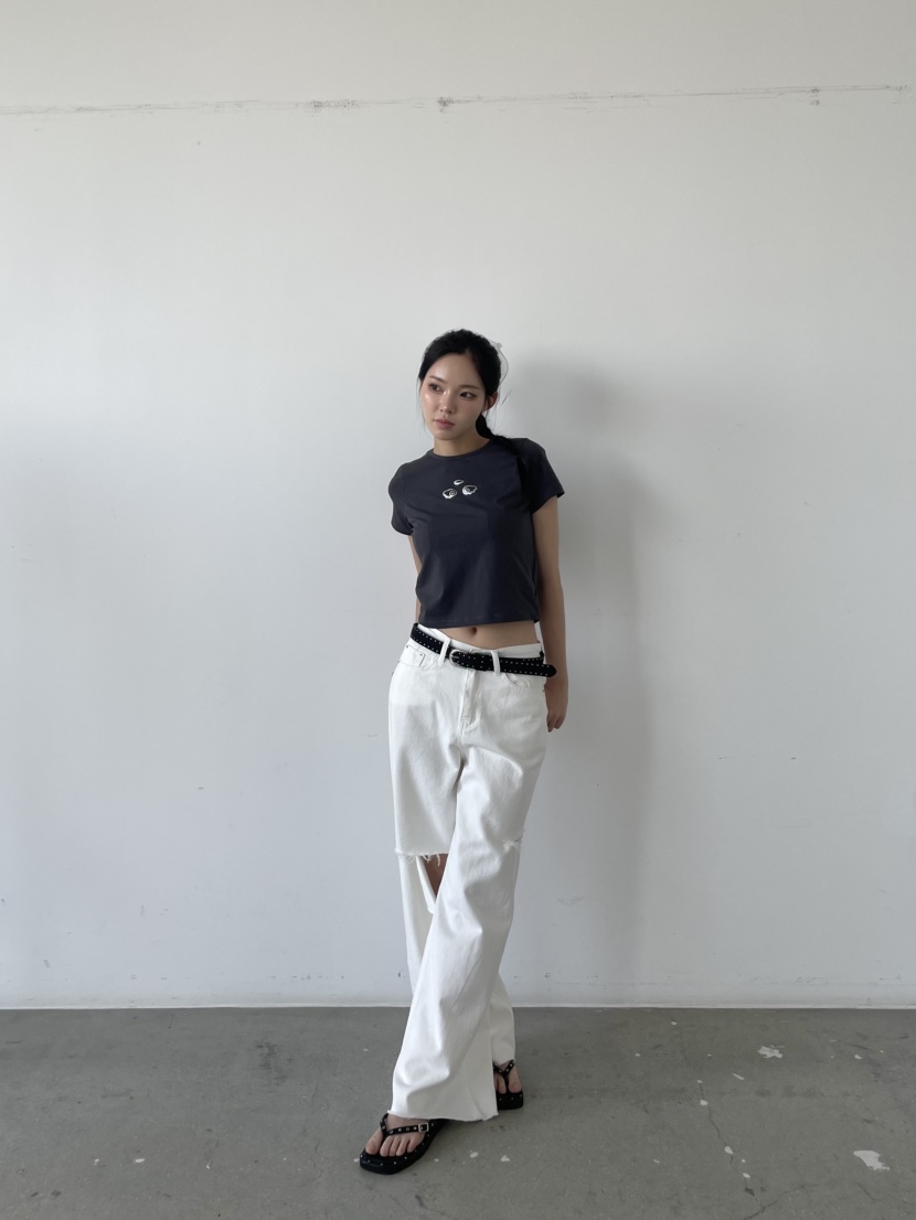 BETWEEN US韓國直郵㊣女士新品真品職業時尚休閑熱賣牛仔褲JICJO:SEOUL牛仔褲