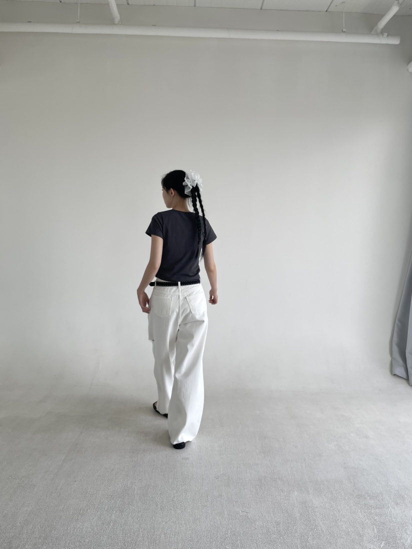 BETWEEN US韓國直郵㊣女士新品真品職業時尚休閑熱賣牛仔褲JICJO:SEOUL牛仔褲