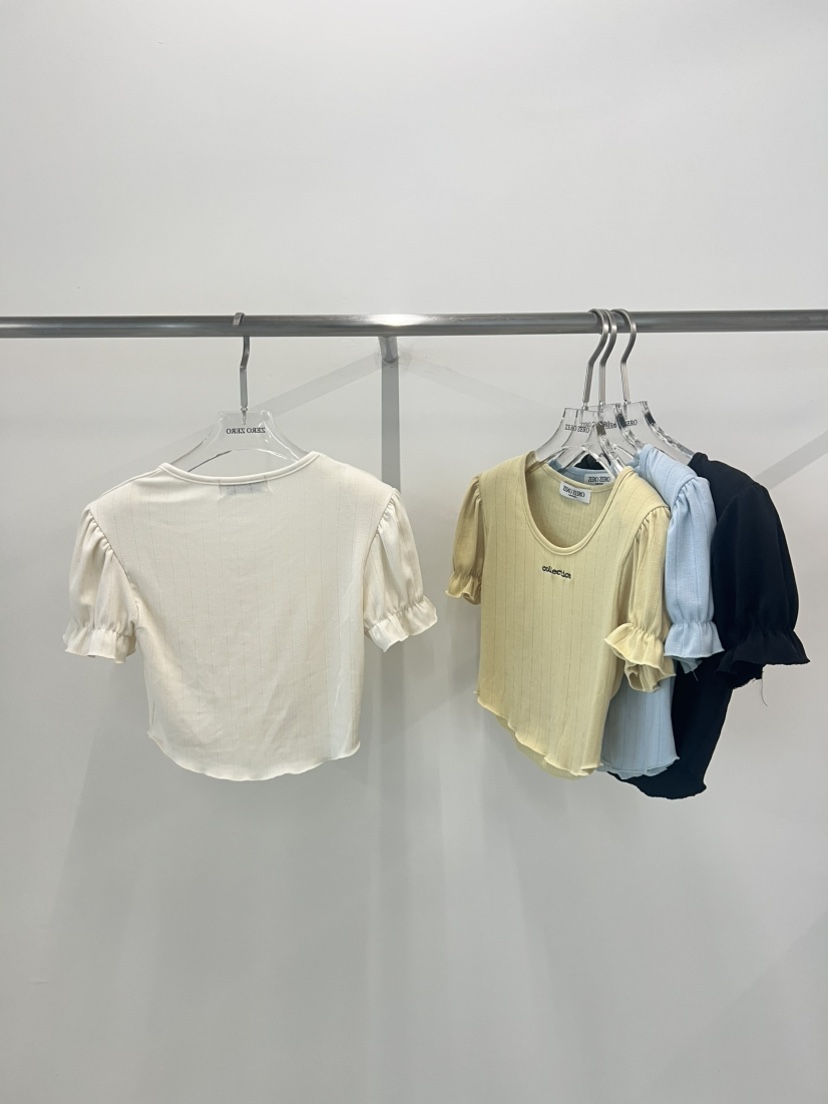 ZEROZERO東大門㊣代購女裝新品25春夏職業熱賣休閑推薦T恤短款ZEROZEROT恤