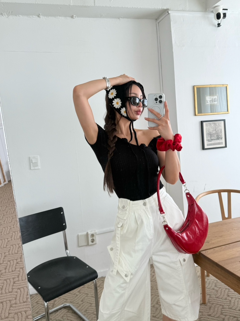 DENVER韓國直郵㊣女士新品25春夏休閑推薦熱賣人氣真品職業T恤DENVERT恤圖色2