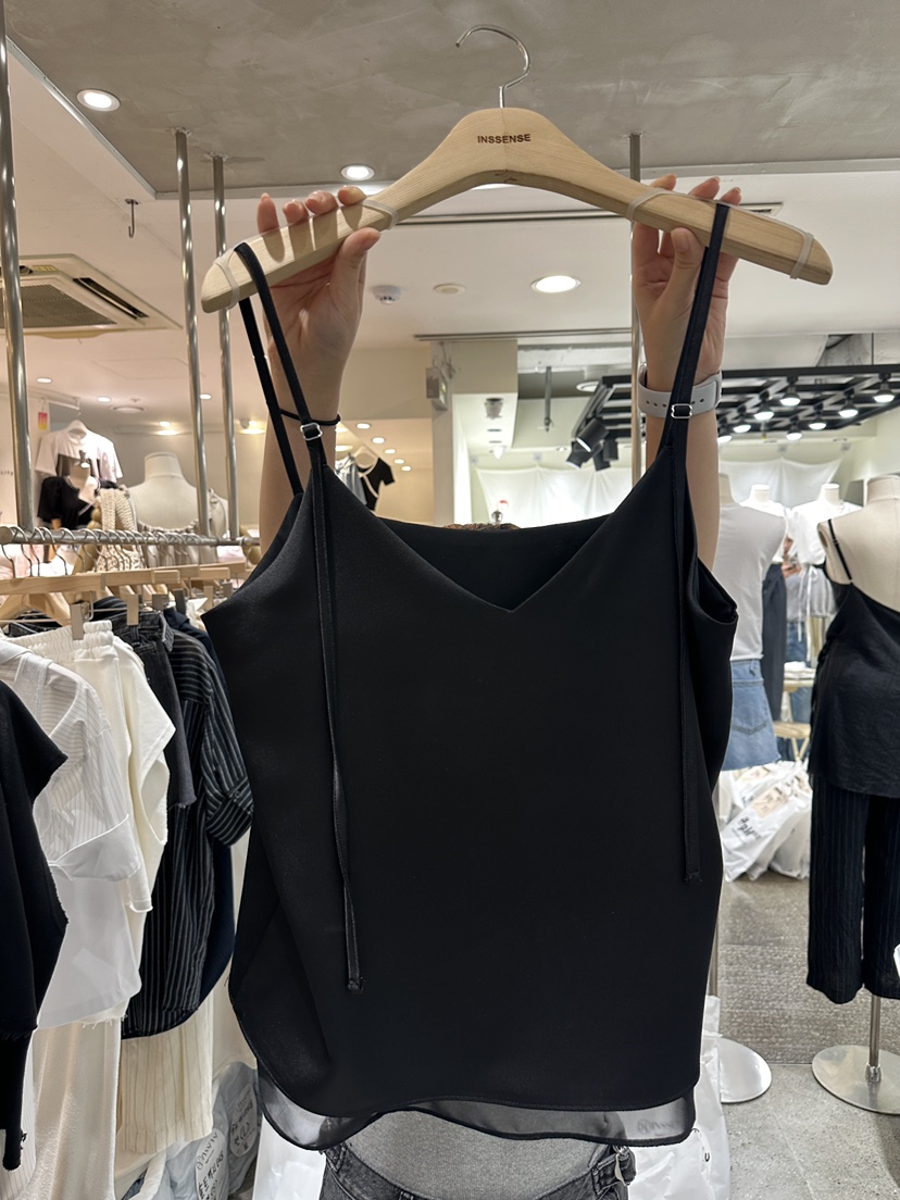 INSSENSE-A東大門㊣直郵女士新品推薦熱賣休閑真品吊帶背心INSSENSE-A吊帶/背心圖色3