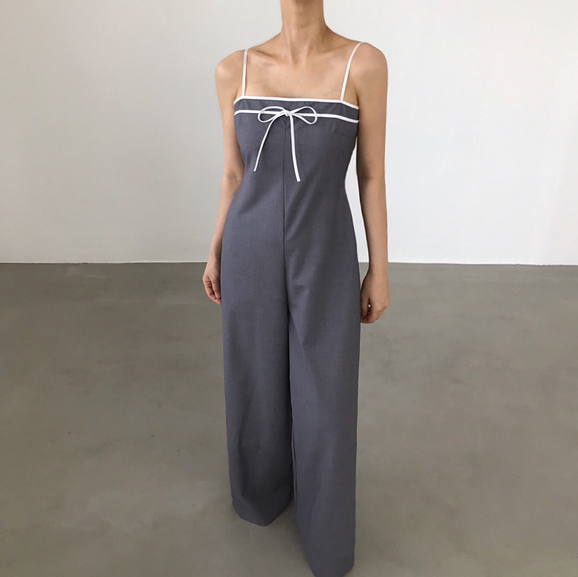 2TWO MOON韓國代購㊣女裝新品推薦真品25春夏熱賣休閑連體褲2TWO MOON連體褲