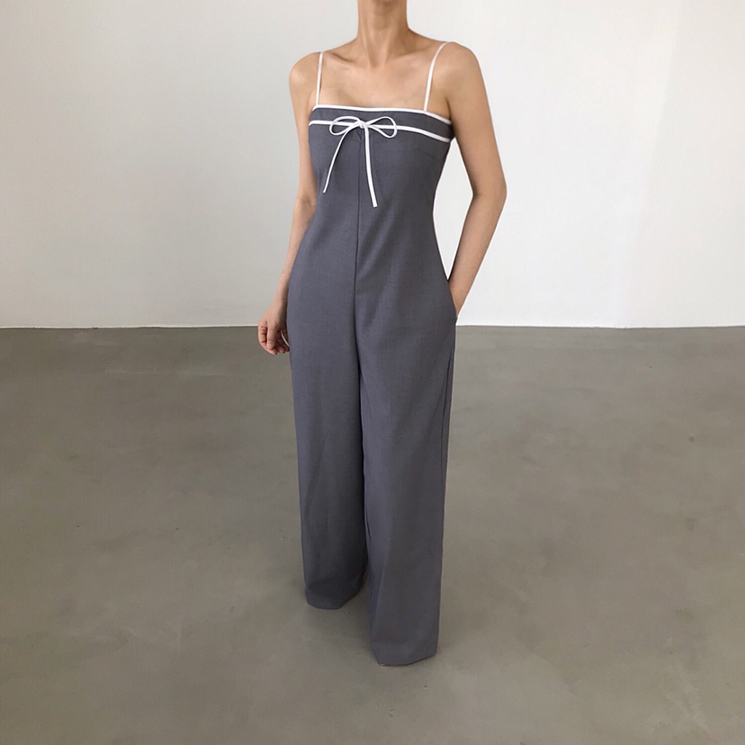 2TWO MOON韓國代購㊣女裝新品推薦真品25春夏熱賣休閑連體褲2TWO MOON連體褲