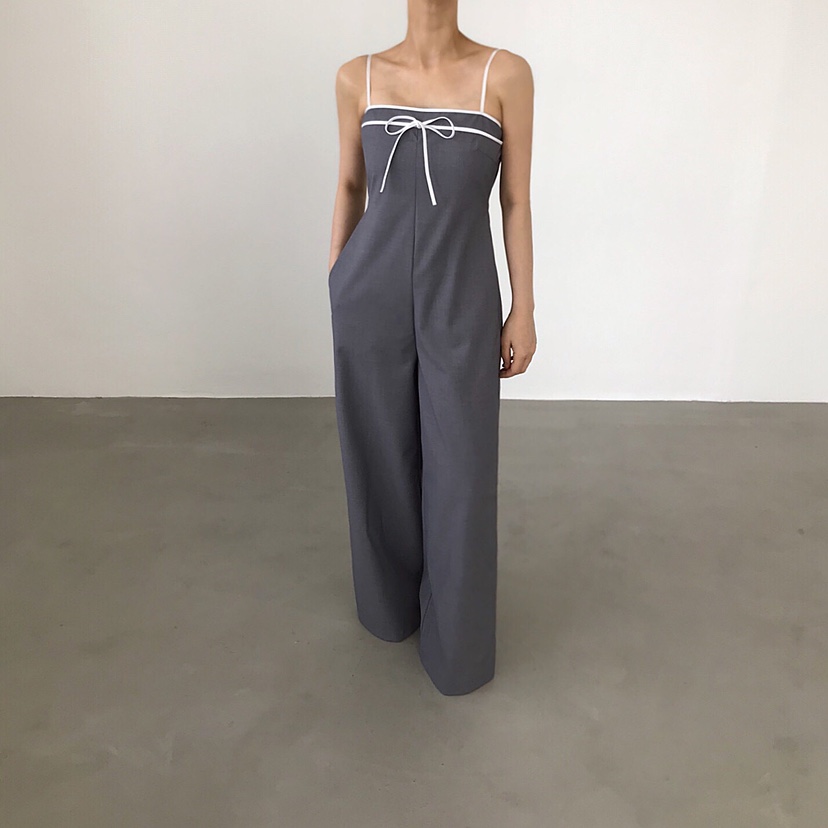 2TWO MOON韓國代購㊣女裝新品推薦真品25春夏熱賣休閑連體褲2TWO MOON連體褲